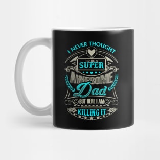 Father's Day Super Awesome Dad Mug